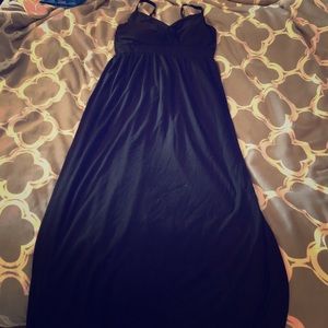 Black maxi dress juniors size large